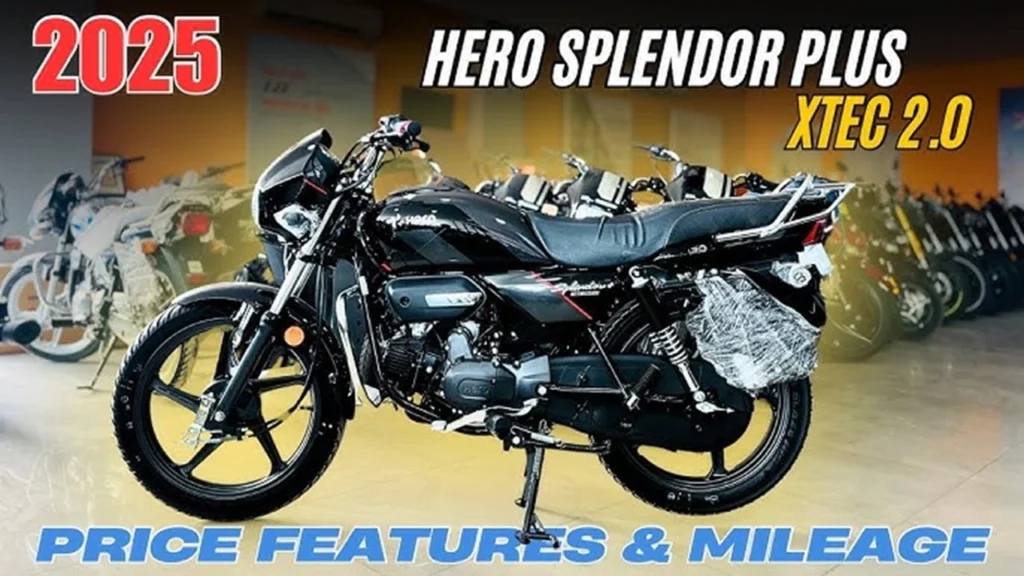 New Hero Splendor Plus Xtec 2.0 2025