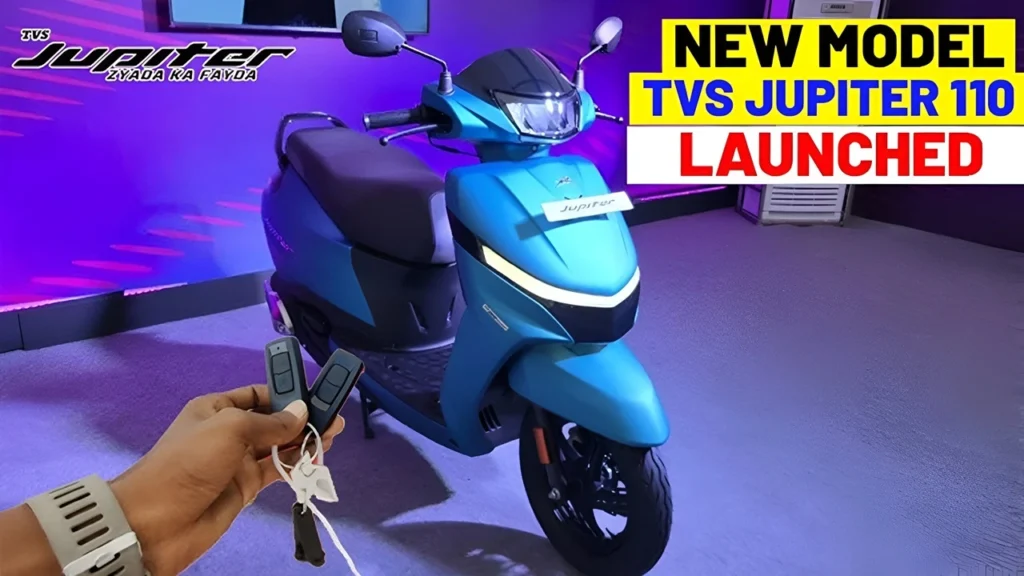 New TVS Jupiter 110 Model 2025 Price